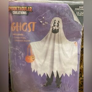 Ghost baby costume 12-24 months new